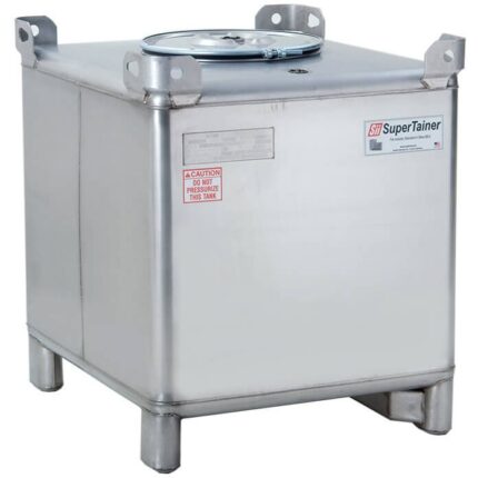 350 Gallon Stainless Steel Supertainer Tote