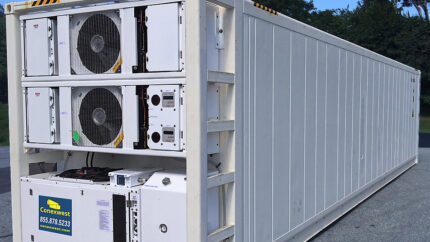 40ft Deep Freezer With Generator -76°F to 30°F